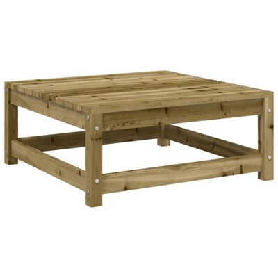 vidaXL Set Divani da Giardino 9 pz in Legno Impregnato di Pino