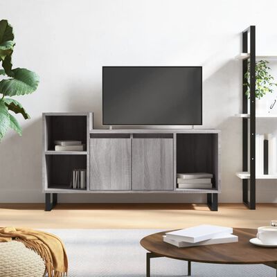 vidaXL Mobile TV Grigio Sonoma 100x35x55 cm in Legno Multistrato