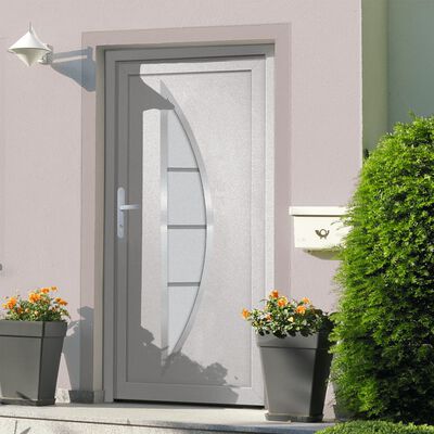 vidaXL Porta Ingresso Bianca 88x200 cm in PVC