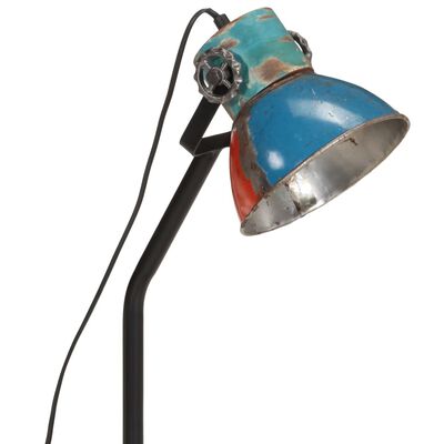 vidaXL Lampada da Scrivania 25 W Multicolore 18x18x60 cm E27