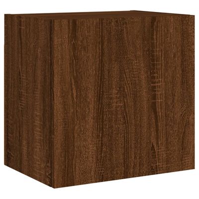 vidaXL Mobile TV Parete Rovere Marrone 40,5x30x40 cm Legno Multistrato