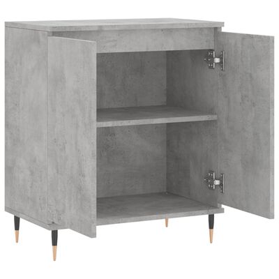 vidaXL Credenza Grigio Cemento 60x35x70 cm in Legno Multistrato