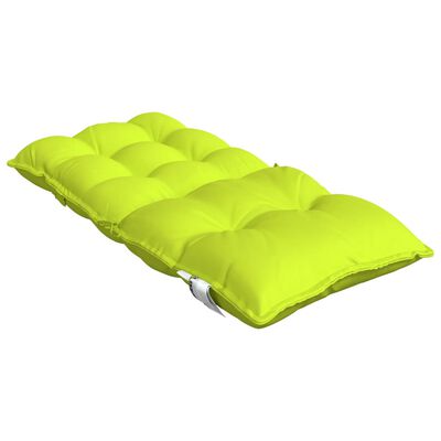 vidaXL Cuscini Sedia Schienale Basso 2 pz Verde Chiaro Tessuto Oxford