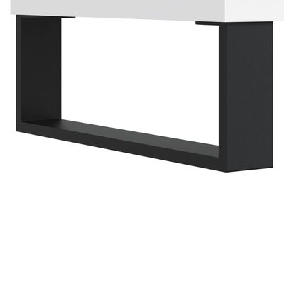 vidaXL Credenza Bianca 69,5x34x180 cm in Legno Multistrato