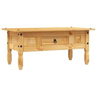 vidaXL Tavolino da Caffé Legno Pino Messicano Corona Range 100x55x44cm