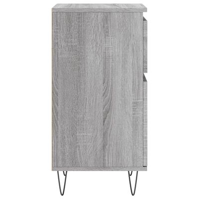 vidaXL Credenza Grigio Sonoma 40x35x70 cm in Legno Multistrato