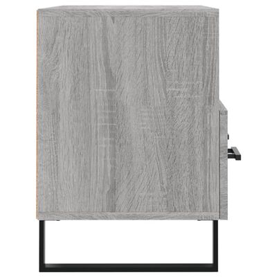 vidaXL Mobile Porta TV Grigio Sonoma 80x36x50 cm in Legno Multistrato