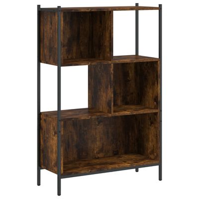 vidaXL Libreria Rovere Fumo 72x28x109 cm in Legno Multistrato