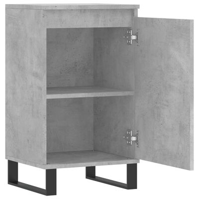 vidaXL Credenza Grigio Cemento 40x35x70 cm in Legno Multistrato