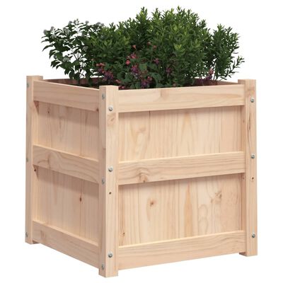 vidaXL Fioriere da Giardino 2 pz in Legno Massello di Pino