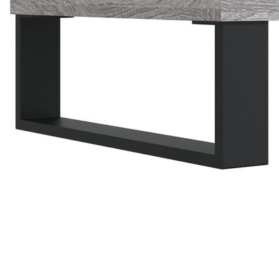 vidaXL Credenza Grigio Sonoma 69,5x34x180 cm in Legno Multistrato