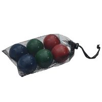 vidaXL Set Bocce 8 pz con Custodia Trasporto in Legno Massello di Pino