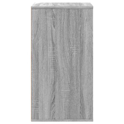 vidaXL Cassettiera Angolare Grigio Sonoma 60x41x76cm Legno Multistrato