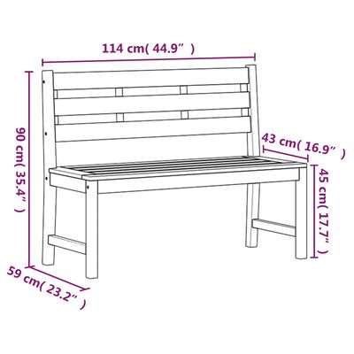 vidaXL Set da Pranzo per Giardino 5 pz in Legno Massello di Teak