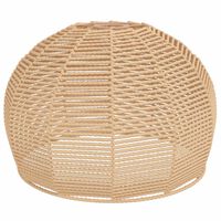 vidaXL Paralume da Soffitto Ø36x26 cm Ferro e Carta