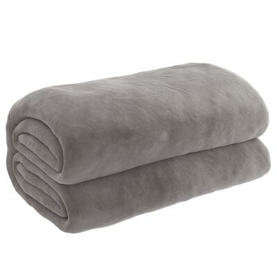 vidaXL Coperta Ponderata con Copertura Grigia 152x203 cm 11 kg Tessuto