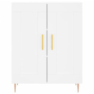 vidaXL Credenza Bianca 69,5x34x90 cm in Legno Multistrato