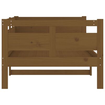 vidaXL Dormeuse Ambra in Legno Massello di Pino 90x190 cm