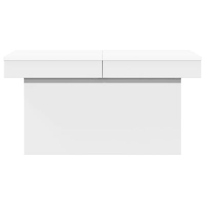 vidaXL Tavolino da Salotto Bianco 100x55x40 cm in Legno Multistrato