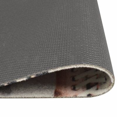 vidaXL Tappeto da Cucina Lavabile Zona Scarpe 45x150 cm Velluto