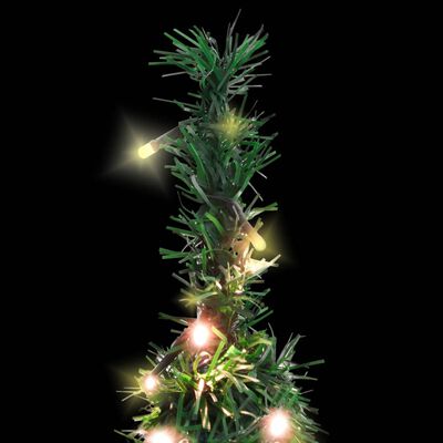 vidaXL Albero di Natale Artificiale Pop-up con 50 LED Verde 120 cm