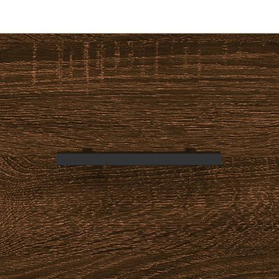 vidaXL Mobile a Parete Rovere Marrone 100x36,5x35 cm Legno Multistrato