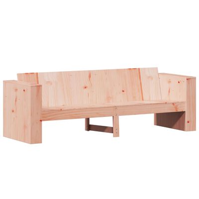 vidaXL Divano da Giardino 3 Posti 189x60x62 cm Legno Massello Douglas