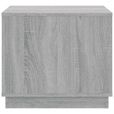 vidaXL Tavolino da Salotto Grigio Sonoma 51x50x44 cm Legno Multistrato