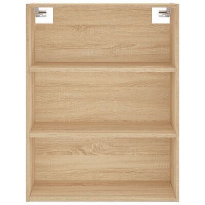 vidaXL Credenza Rovere Sonoma 69,5x34x180 cm in Legno Multistrato