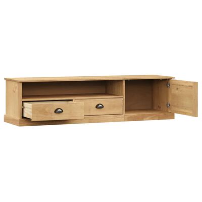 vidaXL Mobile Porta TV VIGO 156x40x40 cm in Legno Massello di Pino