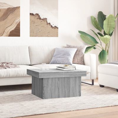 vidaXL Tavolino da Salotto Grigio Sonoma 100x55x40cm Legno Multistrato