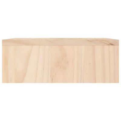 vidaXL Supporto per Monitor 100x27x10 cm in Legno Massello di Pino