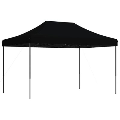 vidaXL Tenda da Festa Pieghevole Pop-Up Nero 410x279x315 cm