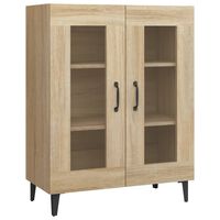 vidaXL Credenza Rovere Sonoma 69,5x34x90 cm in Legno Multistrato