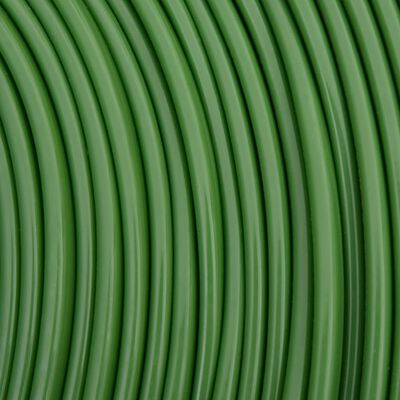vidaXL Tubo di Irrigazione 3 Tubi Verde 22,5 m PVC