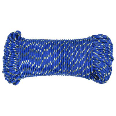 vidaXL Corda Nautica Blu 5 mm 25 m in Polipropilene