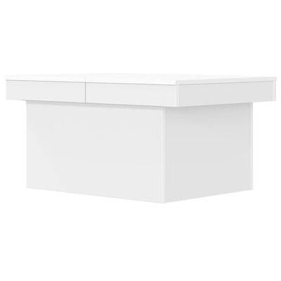 vidaXL Tavolino da Salotto Bianco 100x55x40 cm in Legno Multistrato