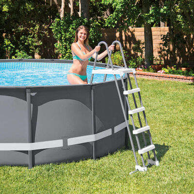 Intex Scaletta di Sicurezza per Piscine a 5 Gradini 132 cm