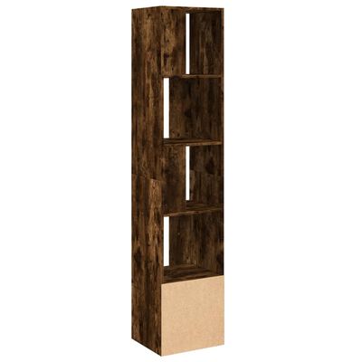 vidaXL Libreria Rovere Fumo 40x36x189 cm in Legno Multistrato