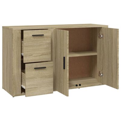 vidaXL Credenza Rovere Sonoma 100x33x59,5 cm in Legno Multistrato