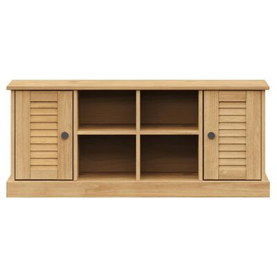 vidaXL Panca Porta Scarpe VIGO 106x35x45 cm in Legno Massello di Pino