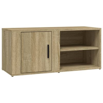 vidaXL Mobili per TV 2pz Rovere Sonoma 80x31,5x36 cm Legno Multistrato