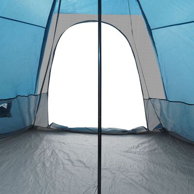 vidaXL Tenda Familiare Tipi per 6 Persone Blu Impermeabile