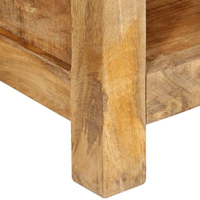 vidaXL Tavolino da Salotto 80x55x30 cm in Legno Massello di Mango