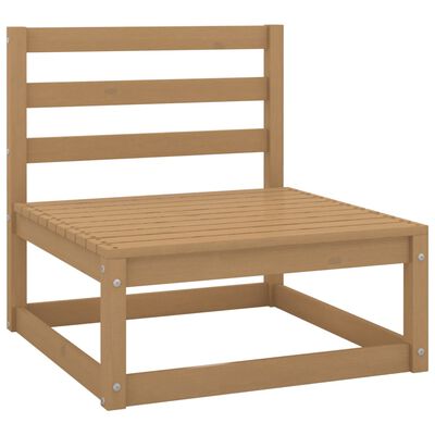 vidaXL Set Divani da Giardino 14 pz in Legno Massello di Pino