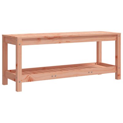 vidaXL Panca da Giardino 108x35x45 cm in Legno Massello di Douglas