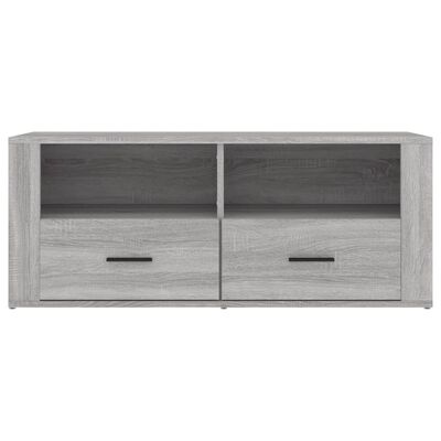 vidaXL Mobile TV Grigio Sonoma 100x35x40 cm in Legno Multistrato