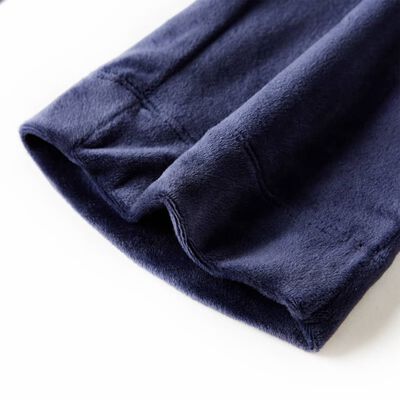 Pantaloni da Bambino in Velluto Blu Scuro 104