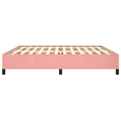 vidaXL Giroletto Rosa 200x200 cm in Velluto