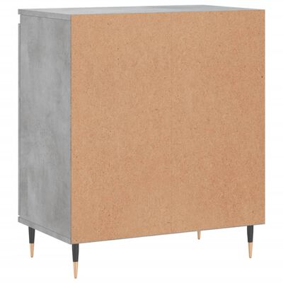 vidaXL Credenza Grigio Cemento 60x35x70 cm in Legno Multistrato